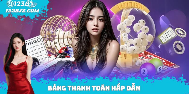 Bảng thanh toán hấp dẫn