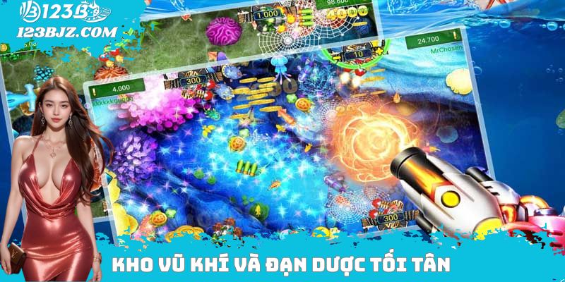 Kho vũ khí và đạn dược tối tân