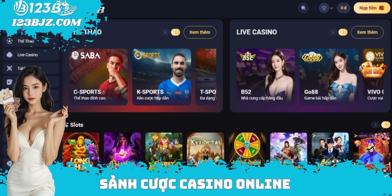 Sảnh cược casino online