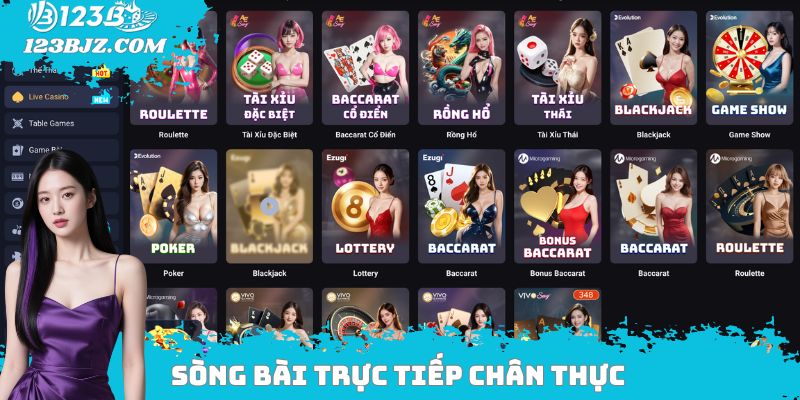 Sòng bài trực tiếp chân thực