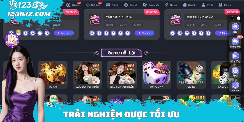 Trải nghiệm được tối ưu