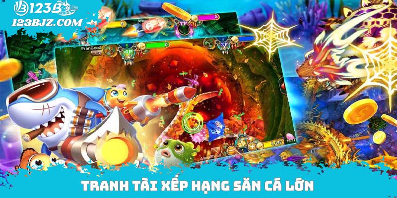 Tranh tài xếp hạng săn cá lớn